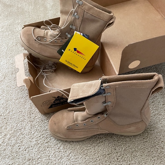 Military combat boots